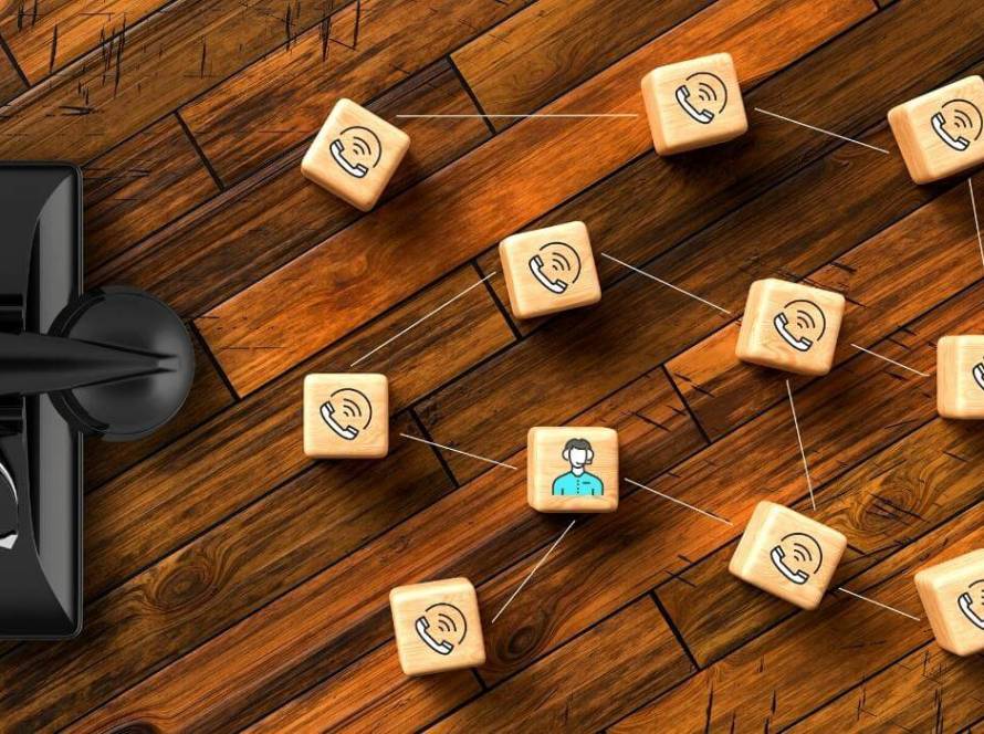 Multi-line business phone system concept