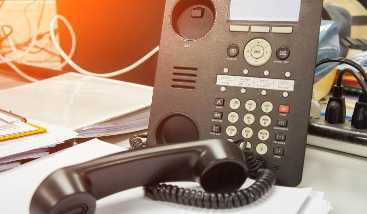 VoIP phone example