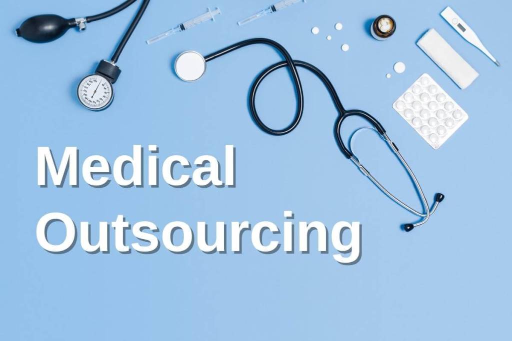 What Is Medical Outsourcing_Medical outsourcing, equipment and medications. Medical accessories used by doctors and nurses and other medical professionals. 