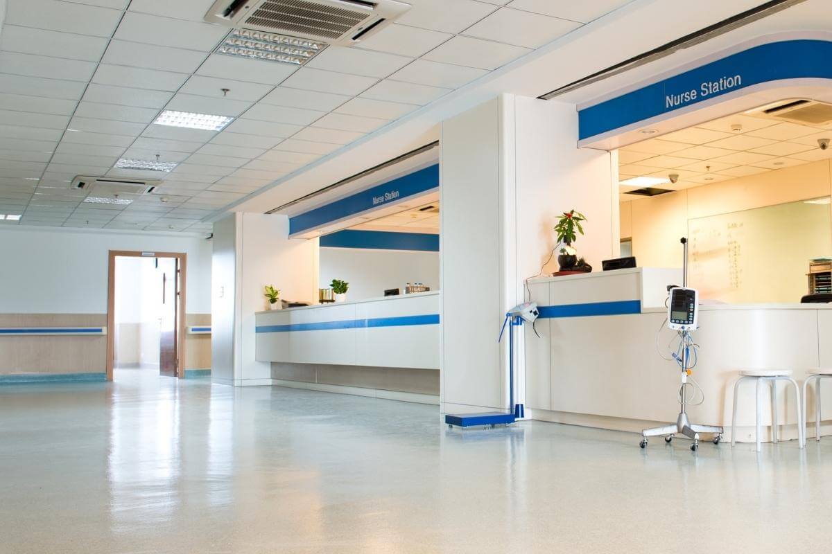 The Problem of High Staff Turnover in Healthcare - vacant nurse station in a hospital