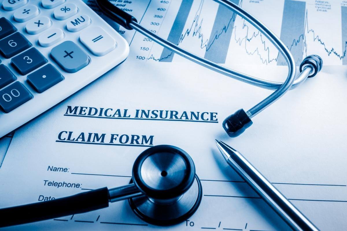 Medical insurance claim form on the desk. Claims processing is one of the most common healthcare process being outsourced.