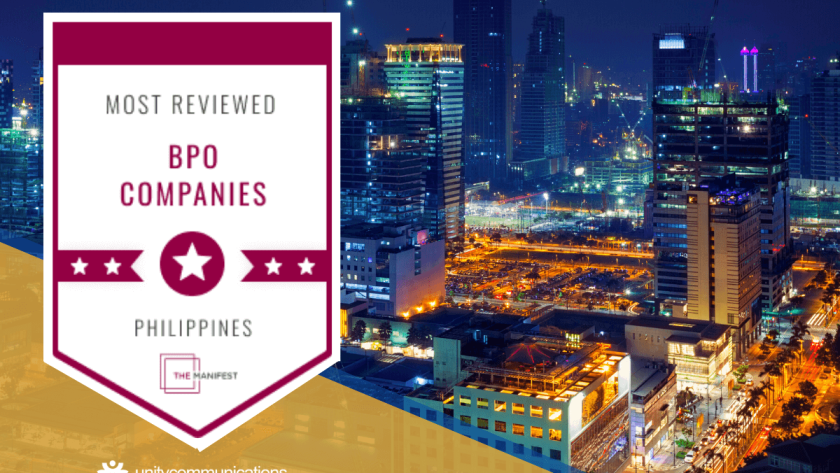 Unity Communications named most recommended BPO company 2022