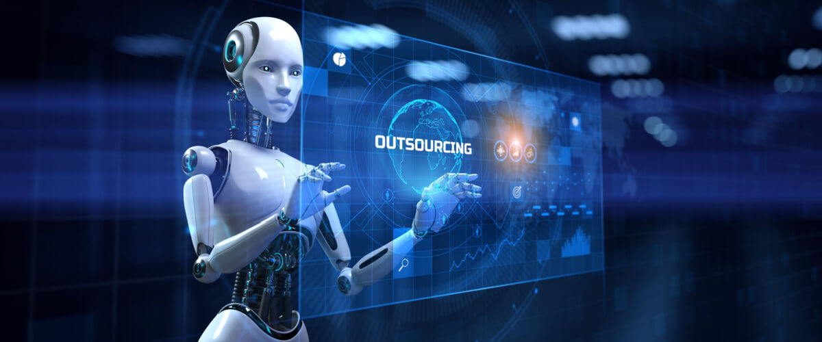 Outsourcing process automation