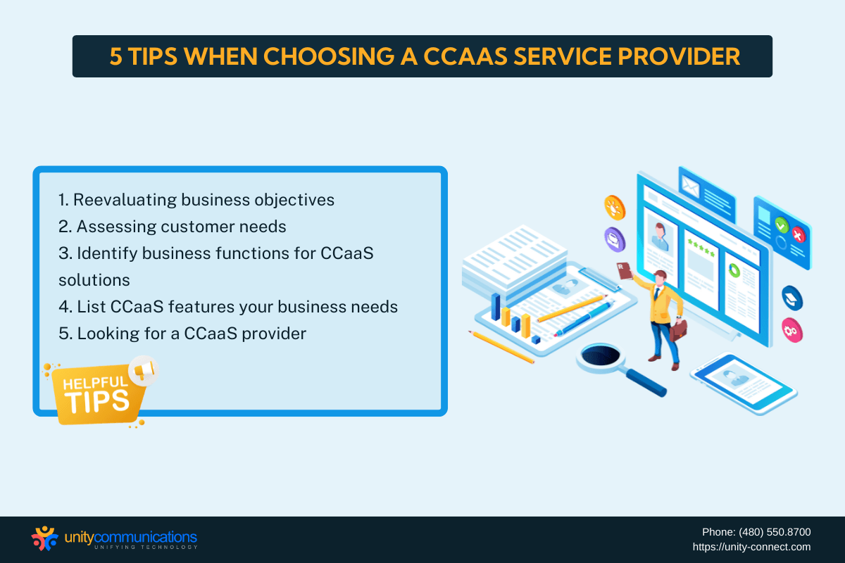 5 Tips When Choosing a CCaaS Service Provider