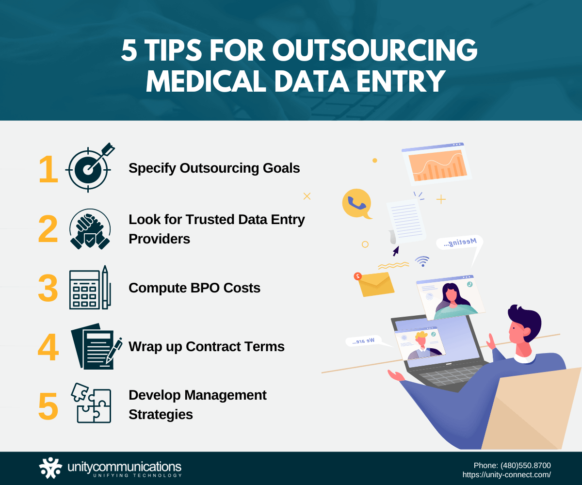 Infographic 5 Tips for Outsourcing Medical Data Entry