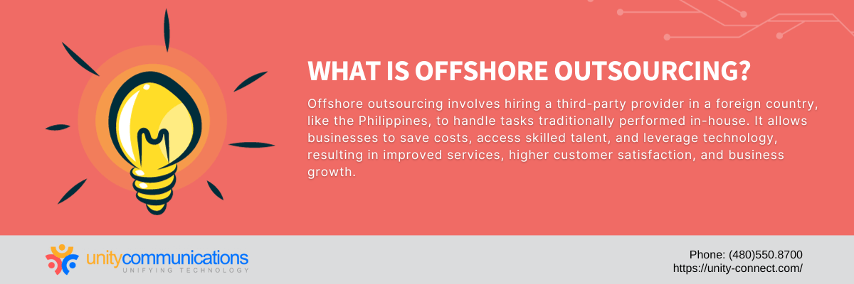 What is offshore outsourcing