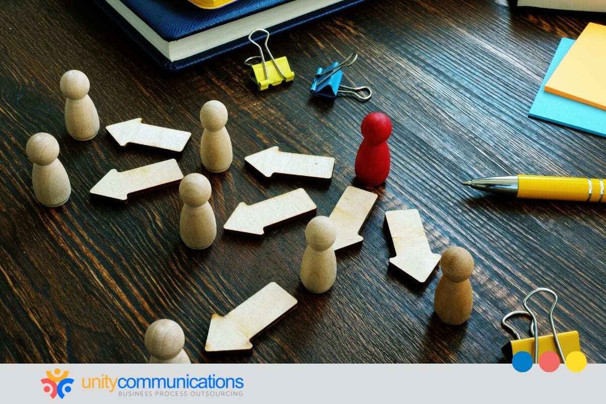 how outsourcing works in practice