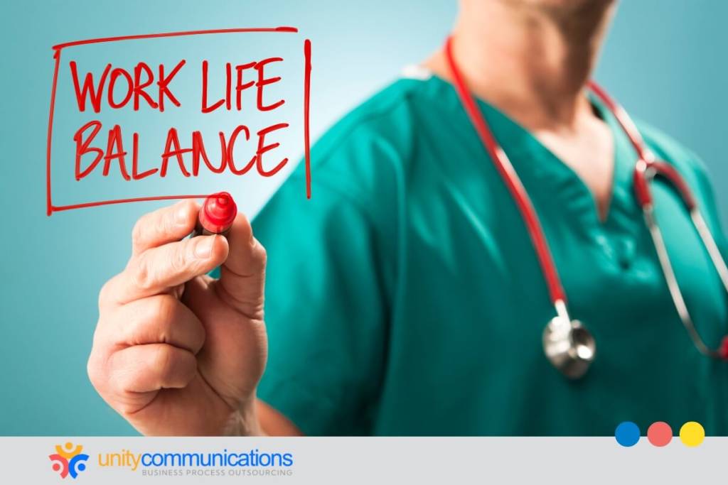 work life balance through outsourcing - featured image