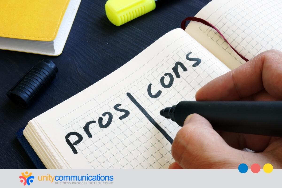 Pros and cons of staff augmentation for BPO clients