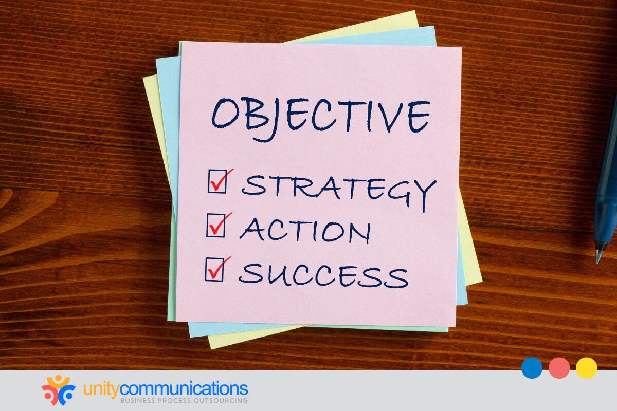 Clarify objectives and scope