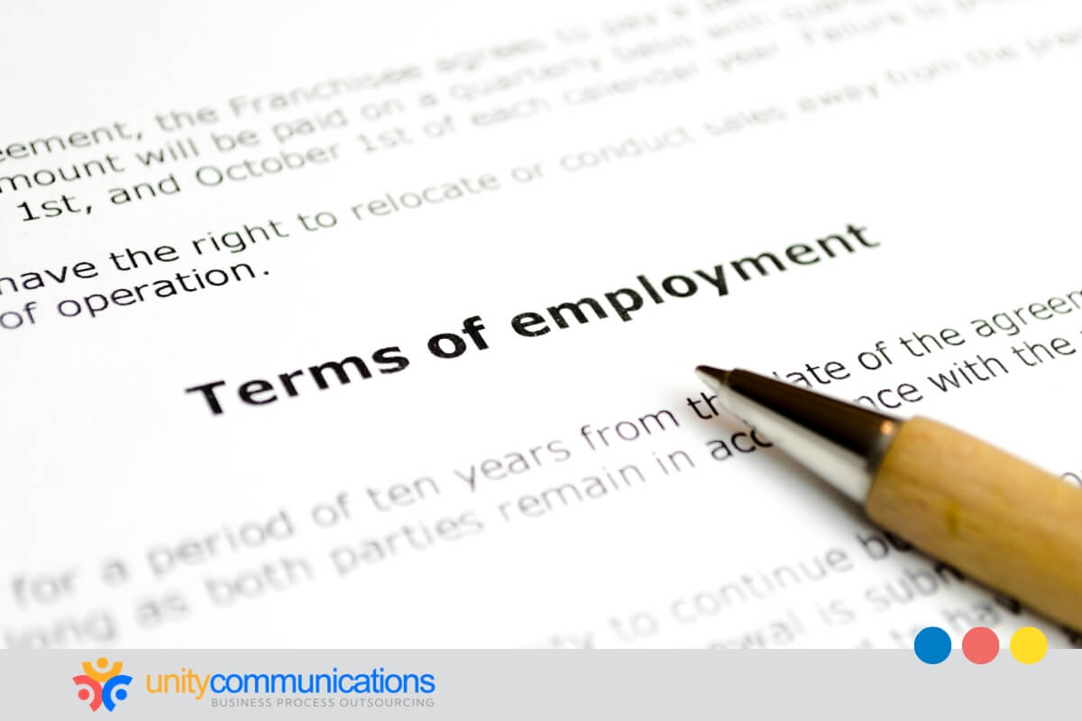 Strategies for crafting effective employment contracts in BPO