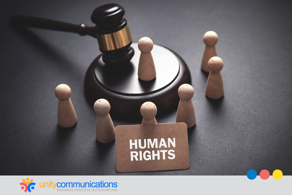 Upholding human rights and ethical treatment