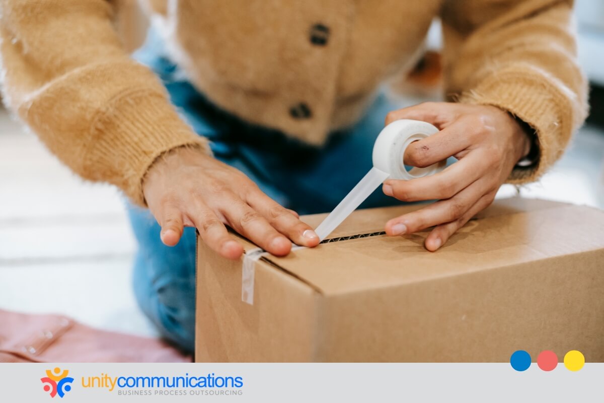Utilizing BPO for efficient warehouse management