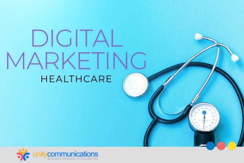 digital marketing in healthcare - featured image