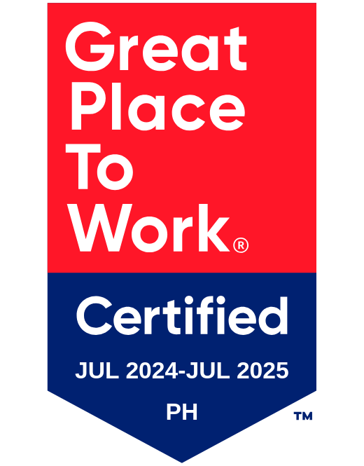 Great Place To Work Certified for 2024-2025