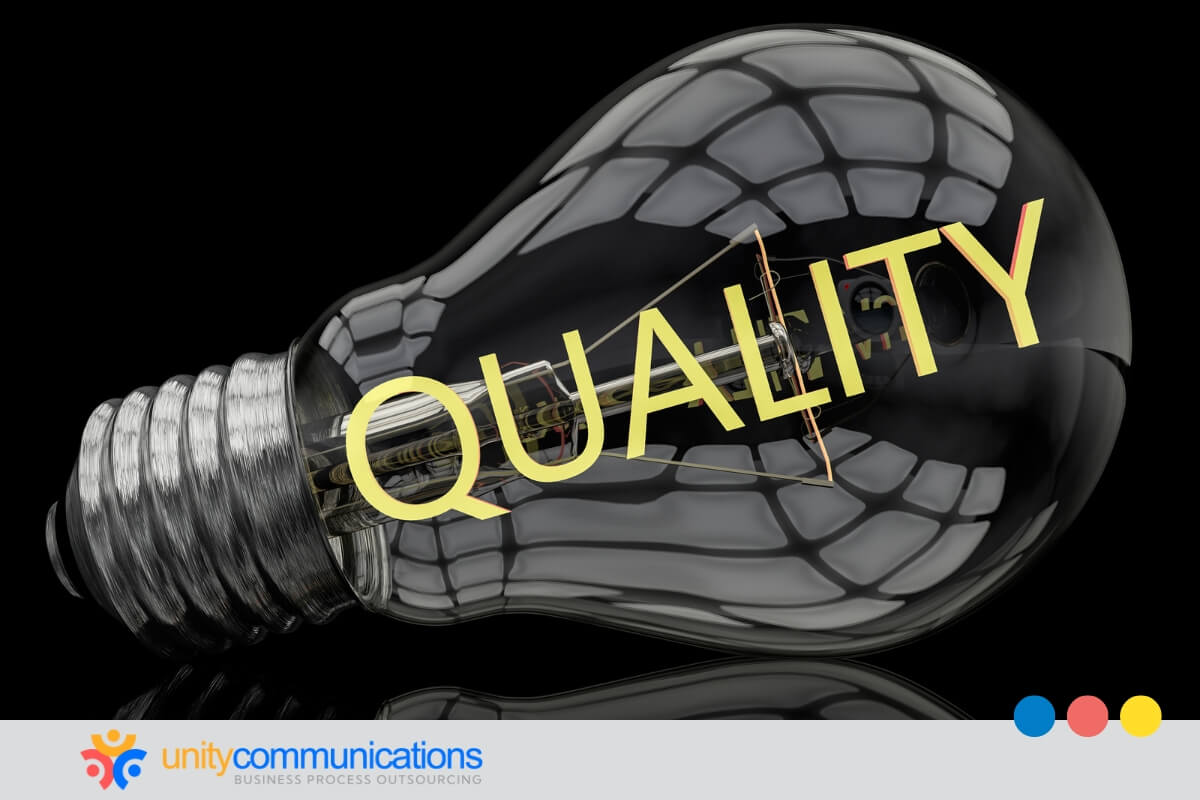 Maintaining quality control and consistency