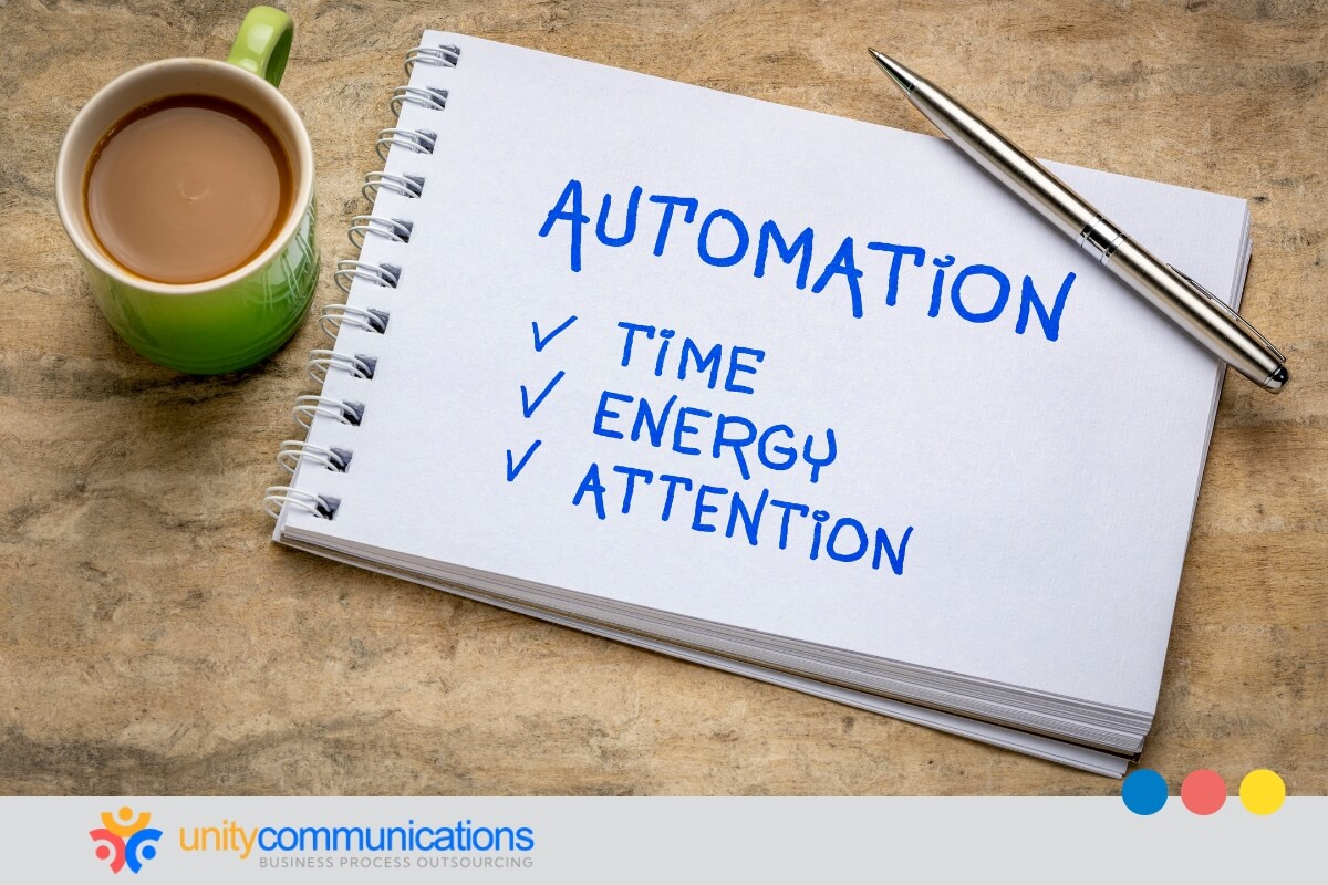 Automating repetitive tasks in outsourcing