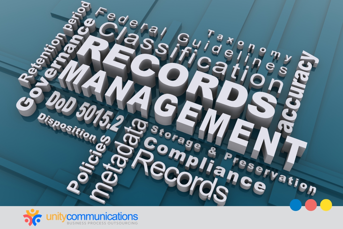 Outsourcing VMAs for optimized record management