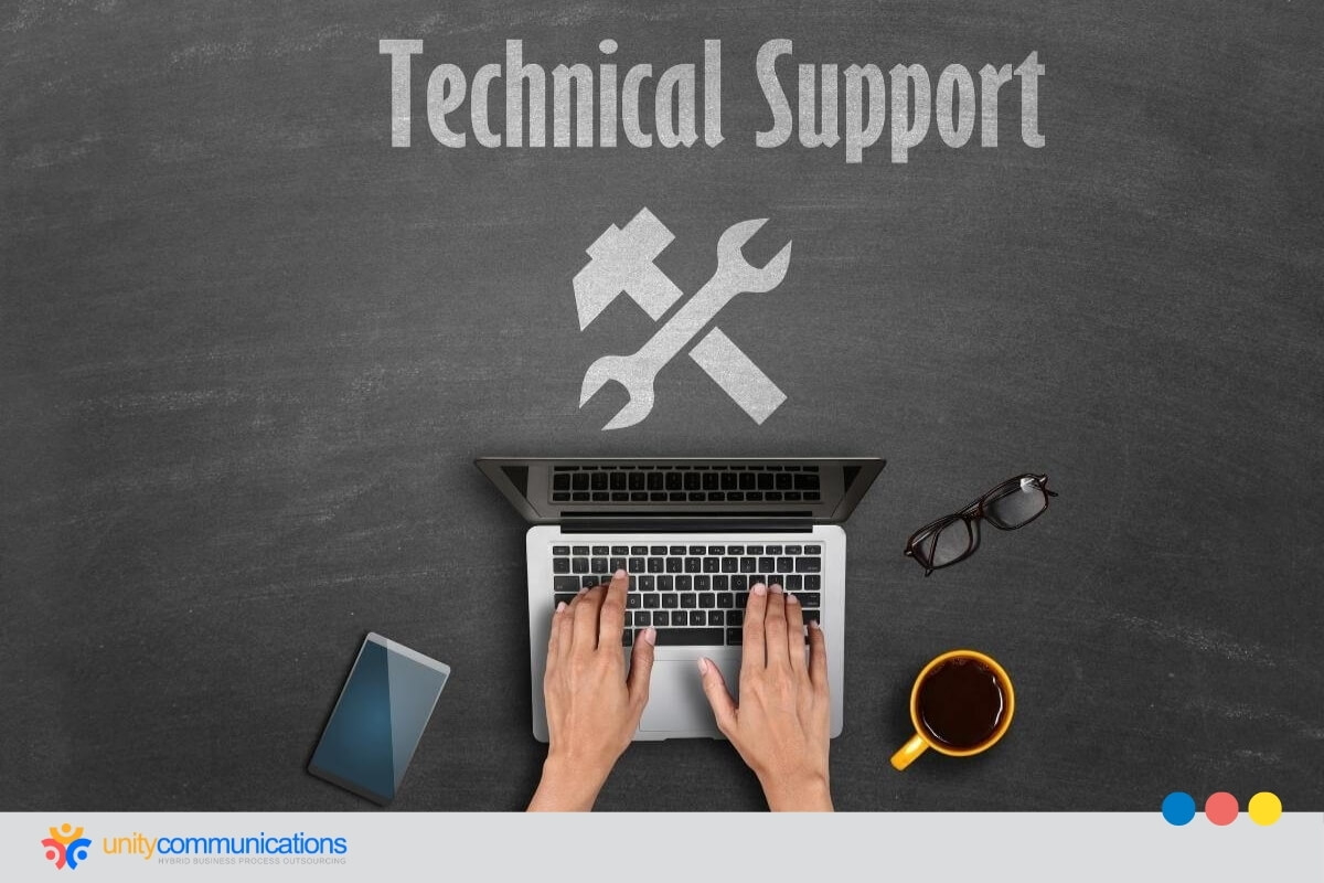 What are outsourced technical support services