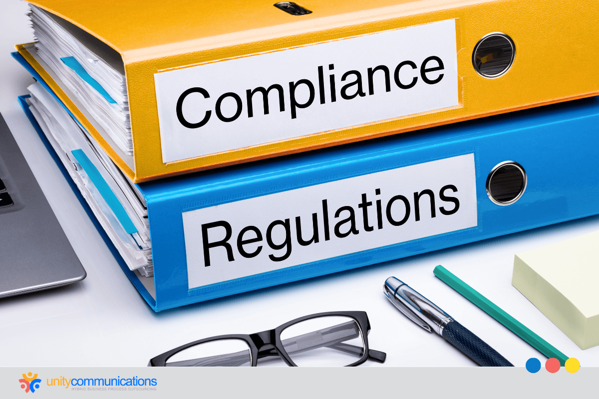What regulatory frameworks govern back-office BPO_