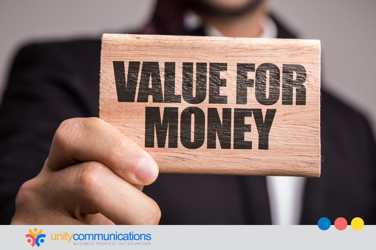 Balance cost-effectiveness with quality expectations