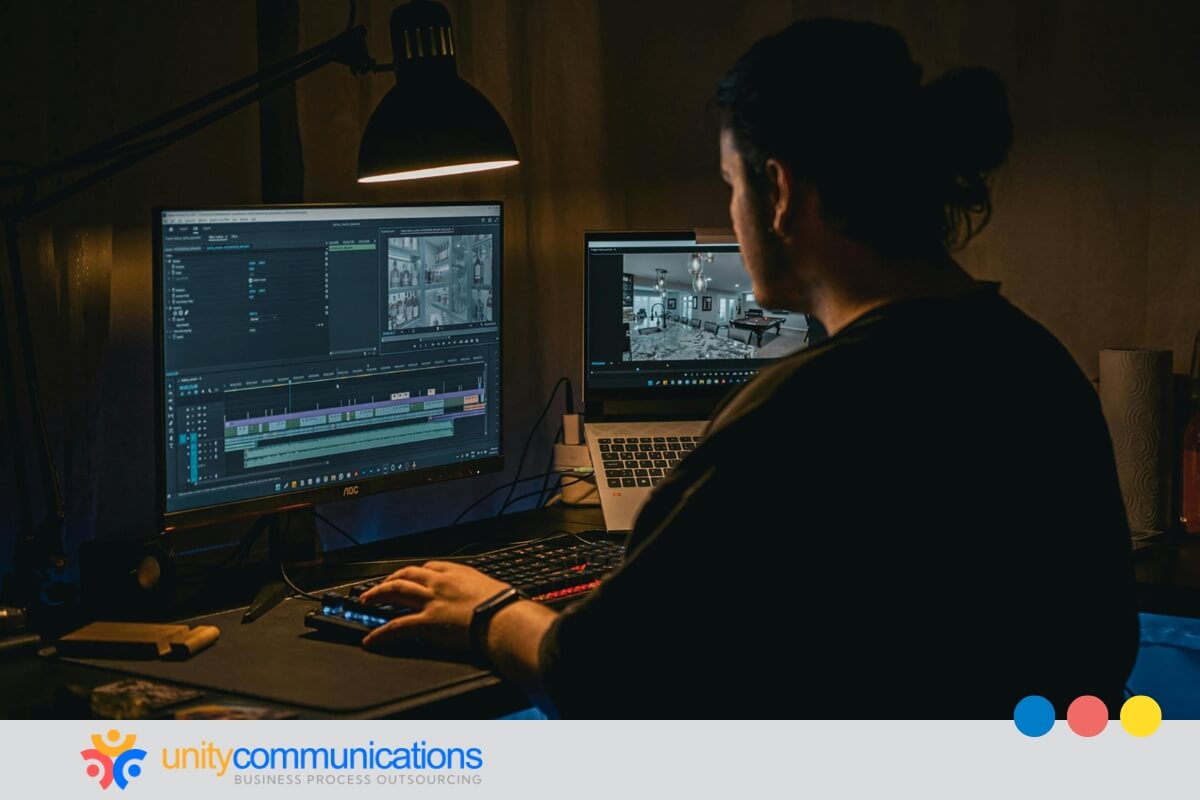 Implement quality control measures for outsourced content