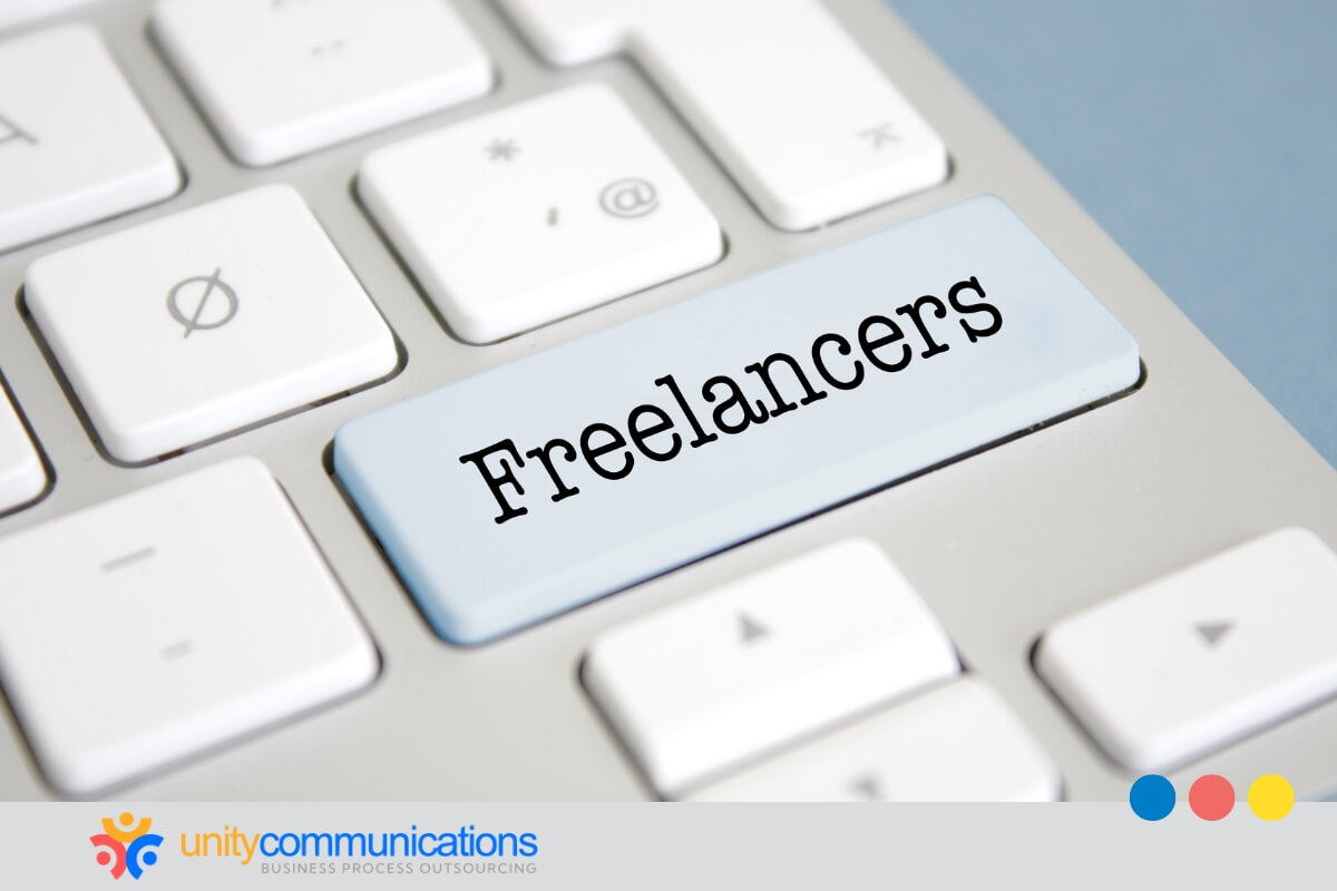 Using freelance platforms for affordable content creation