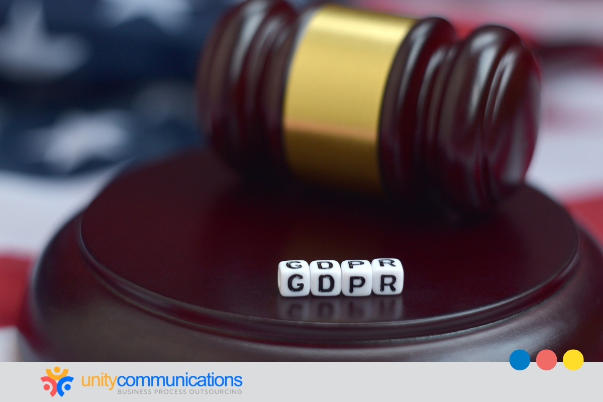 What does legal compliance in email marketing mean