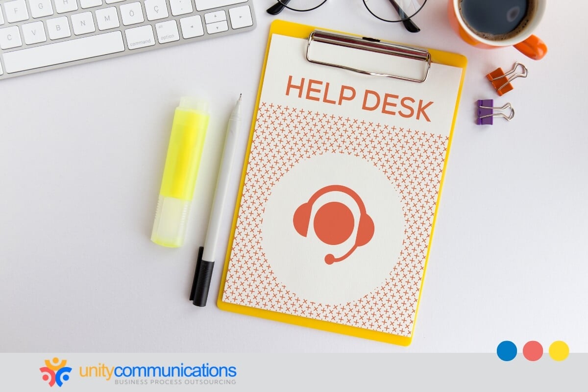 What's the difference between desktop and help desk support
