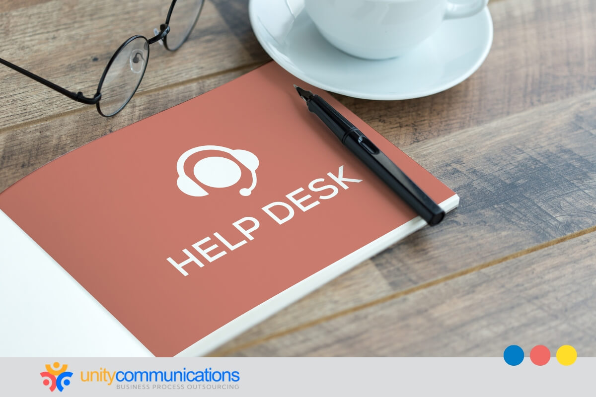 What's the difference between desktop and help desk support