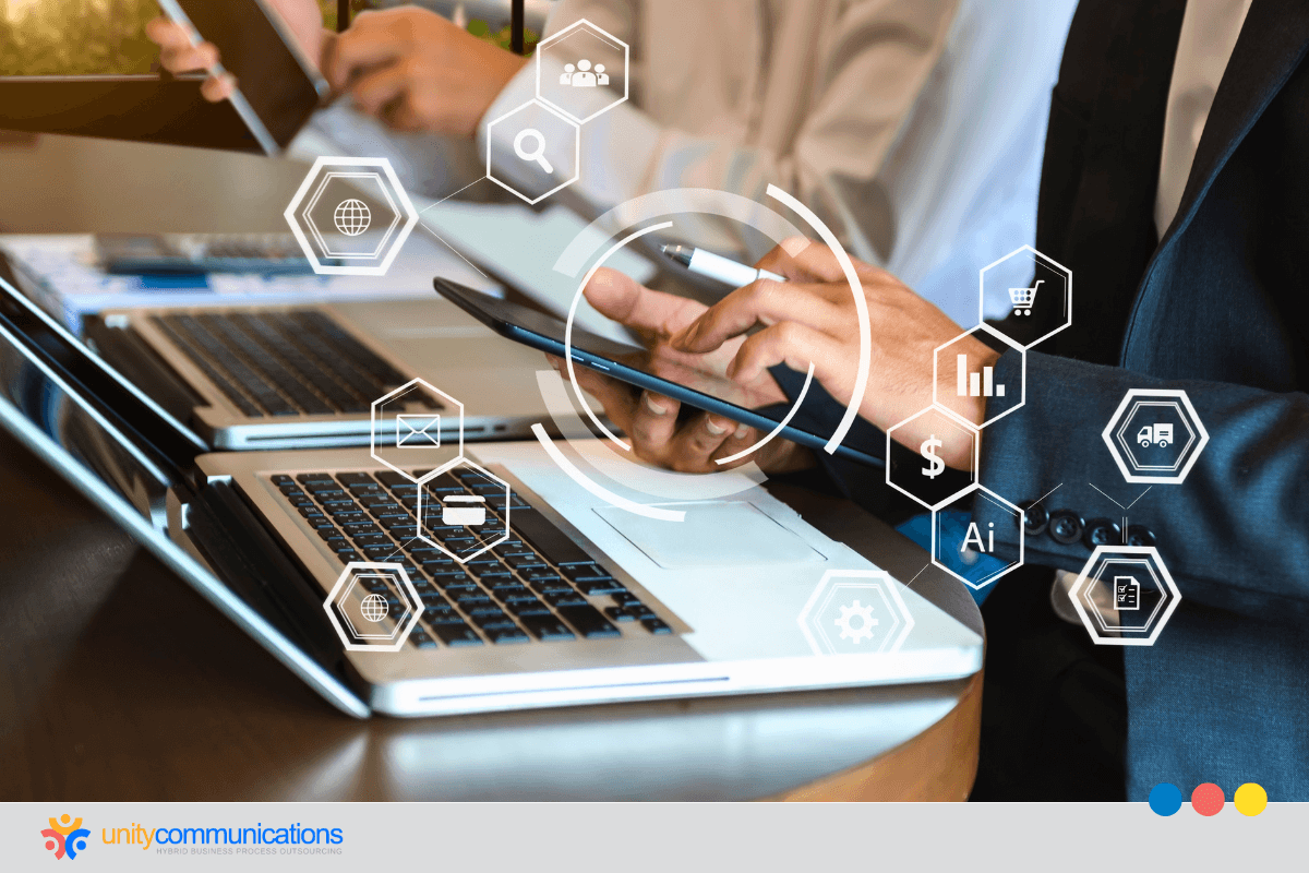 Blend self-service with human support