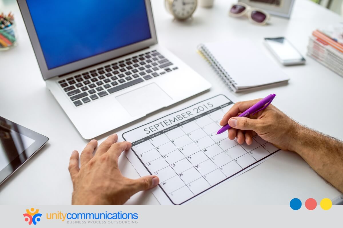 Scheduling and publishing tools