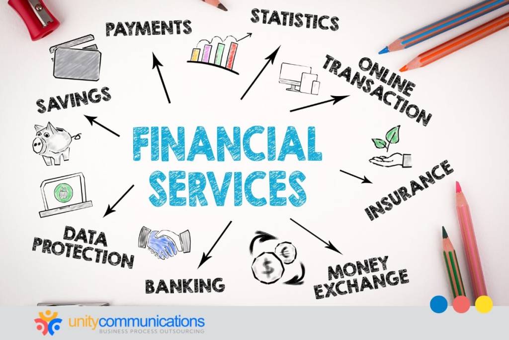 What is niche outsourcing in financial services