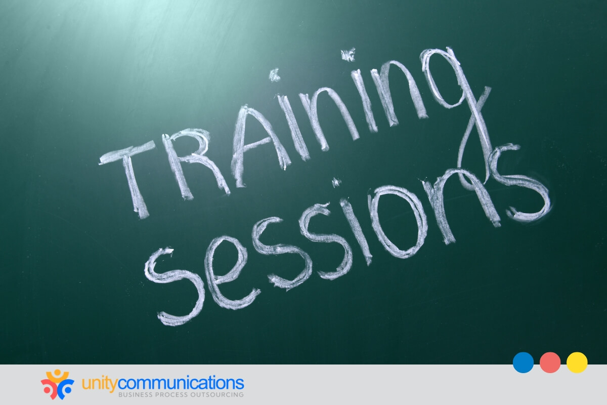 Integrate training sessions into daily workflows