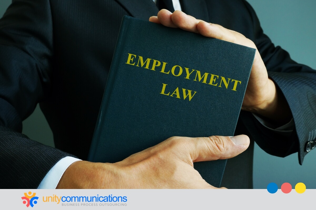 Responsibilities for compliance in outsourced recruitment processes