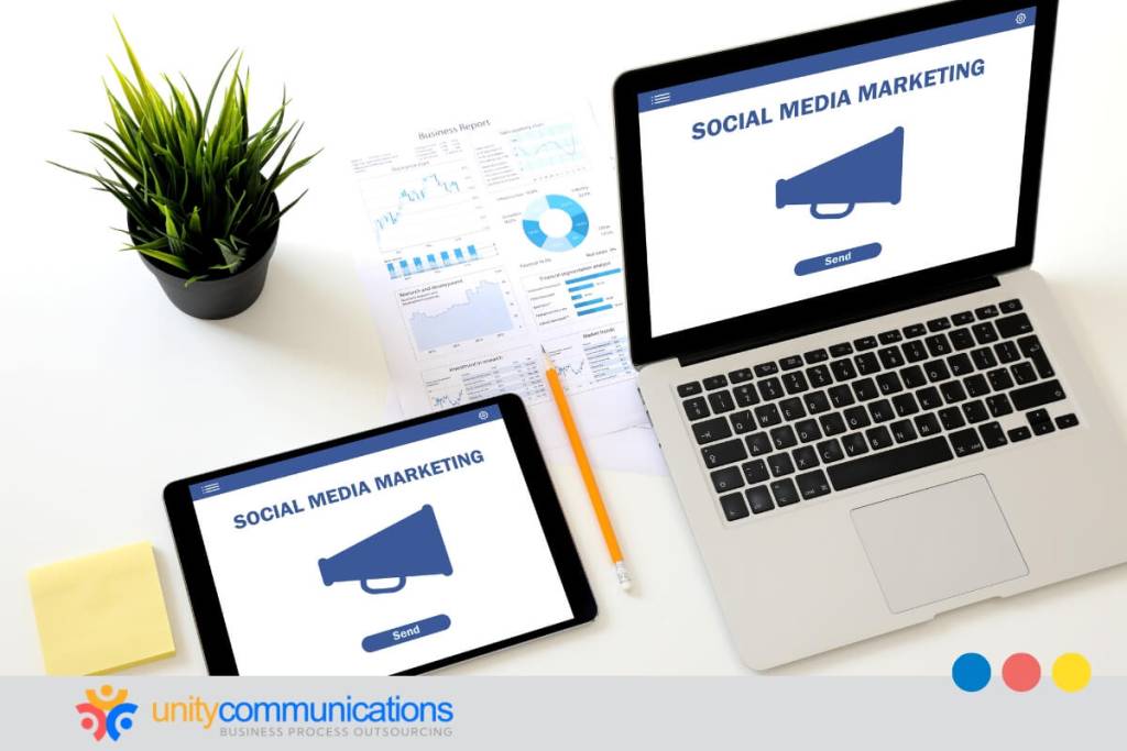 social media marketing captions - featured image