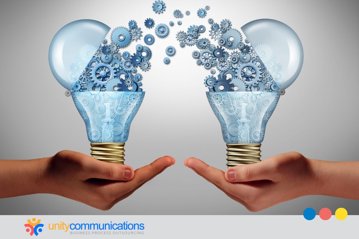 What is shared learning in BPO partnerships