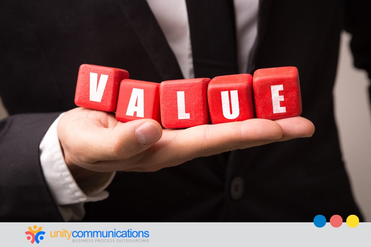 What is the value of blending outsourcing with in-house learning