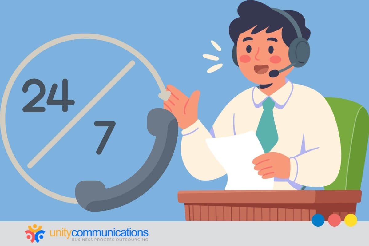 1. Ensure 24_7 availability for legal clients