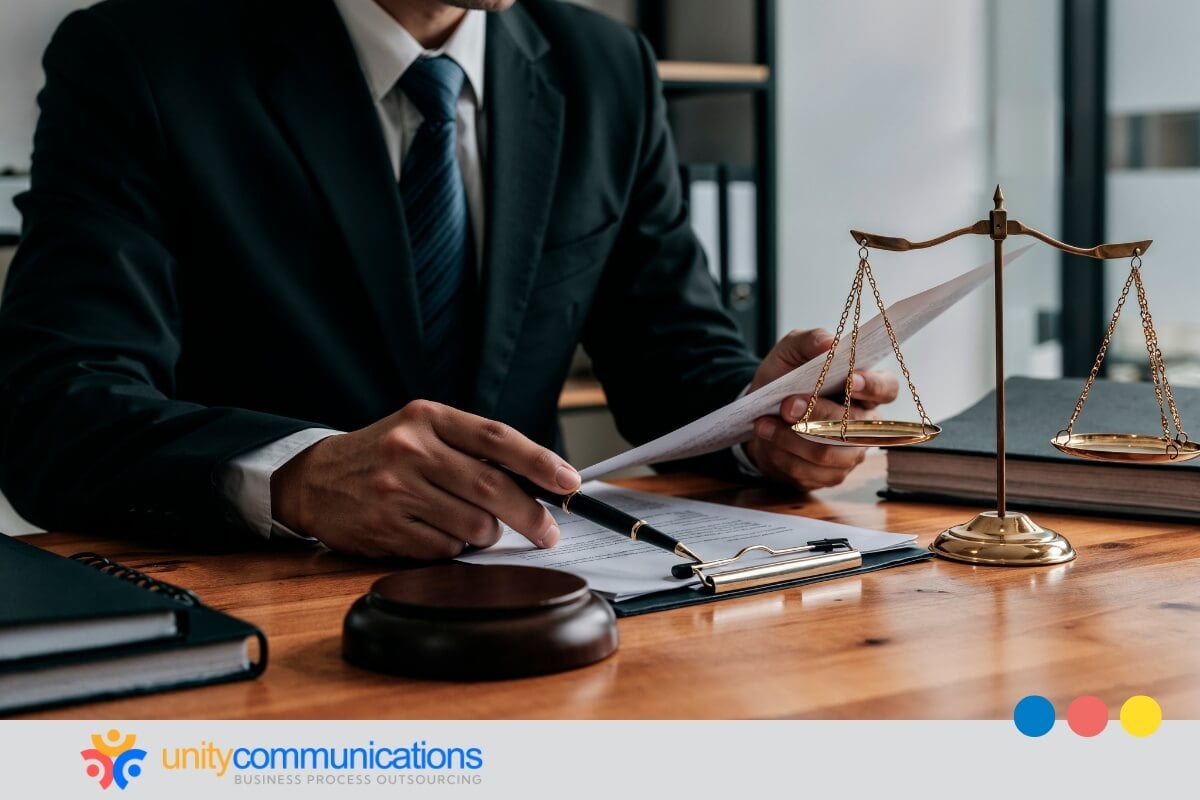 5. Customize scripts with legal terminology