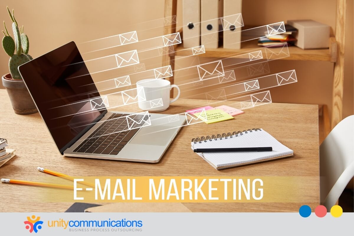 Email marketing to build relationships and drive sales