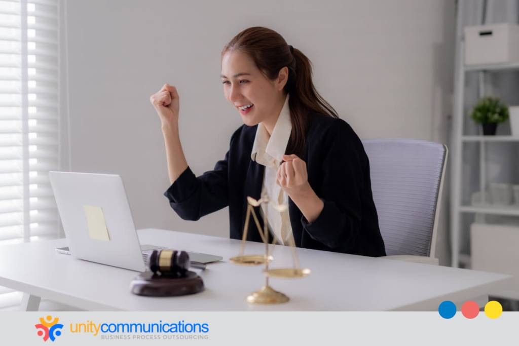 ai virtual legal receptionist - featured image