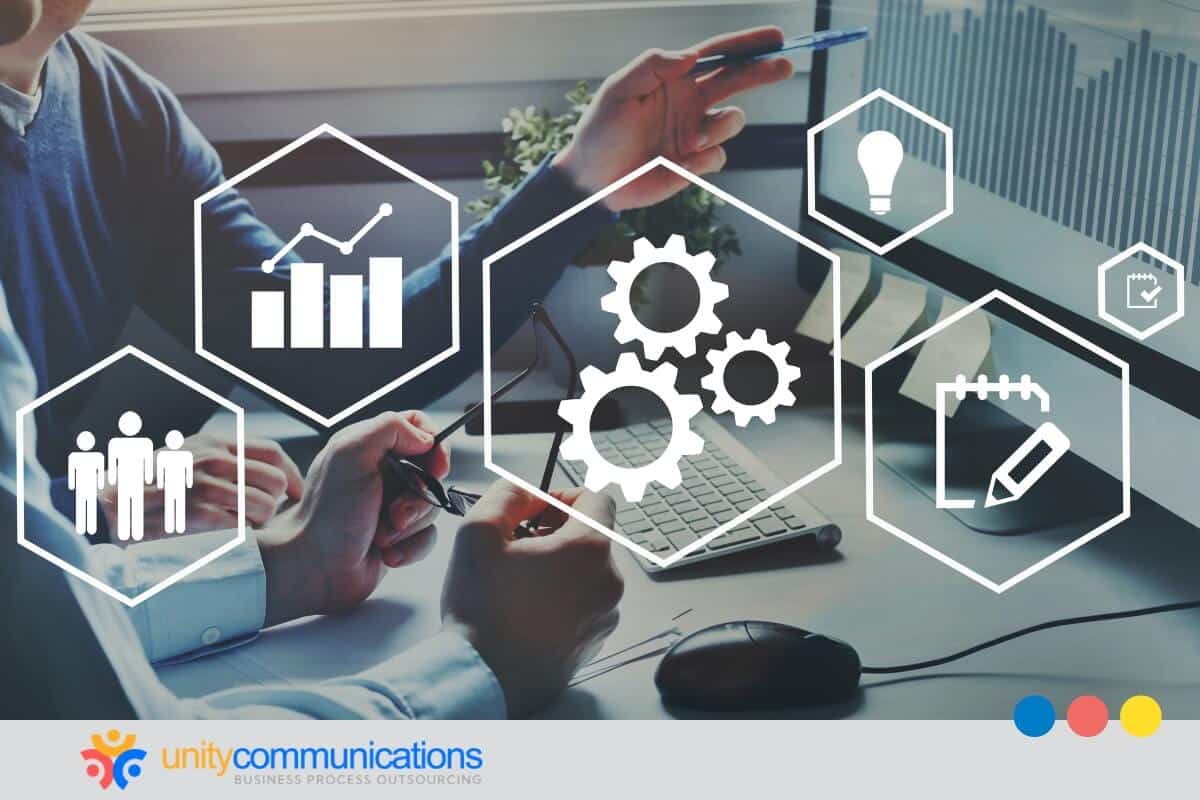 How do hybrid operations improve service delivery