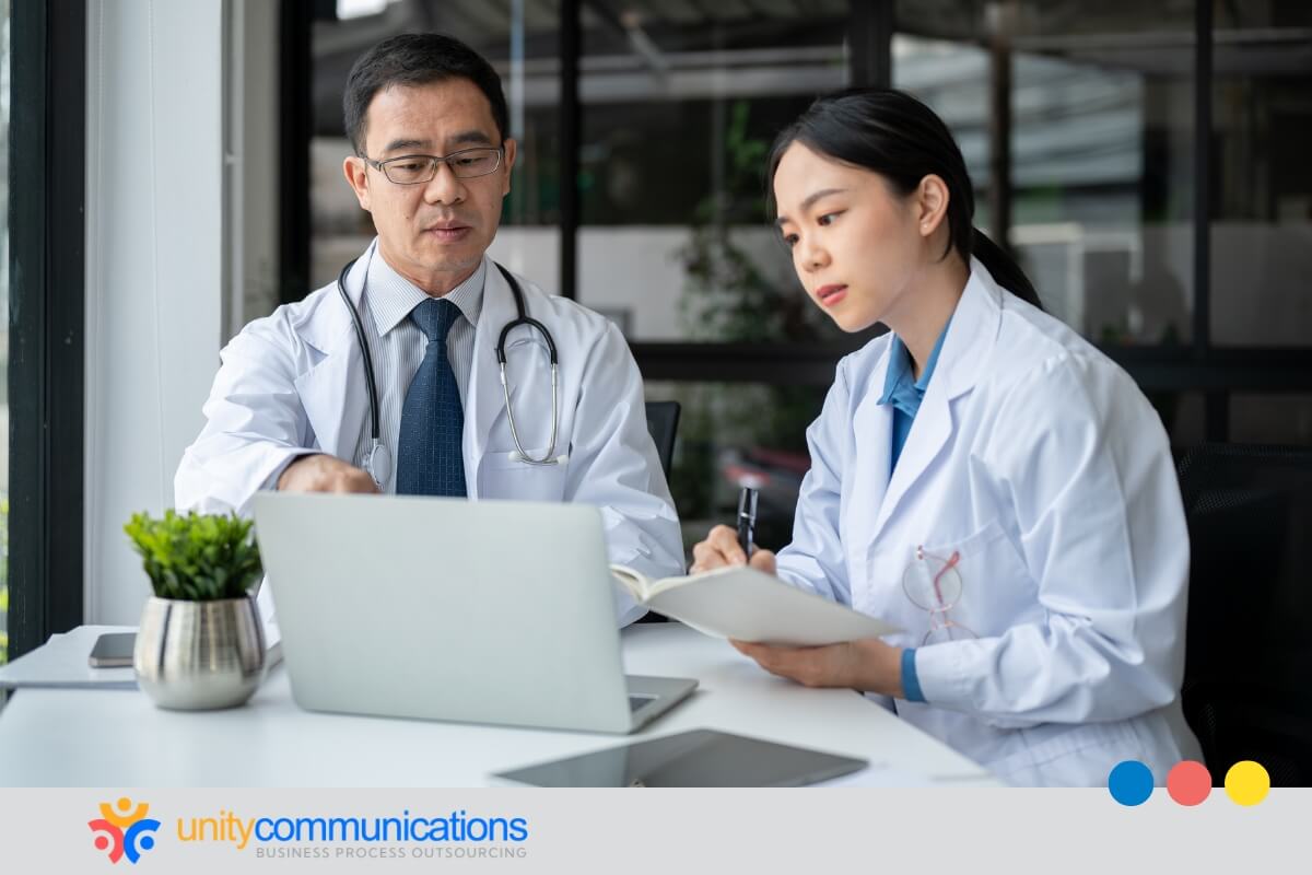 How do you get started with an AI agent in healthcare customer service