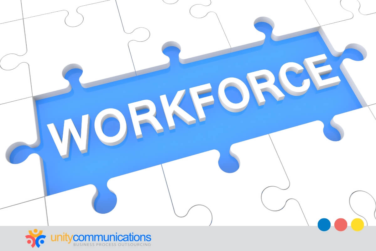 When does a hybrid workforce model