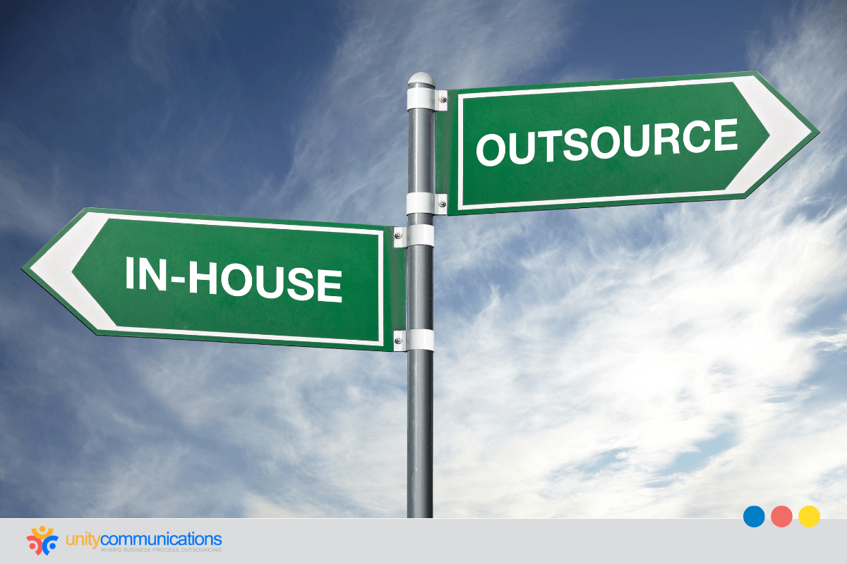 How do in-house and outsourced clinical data management compare