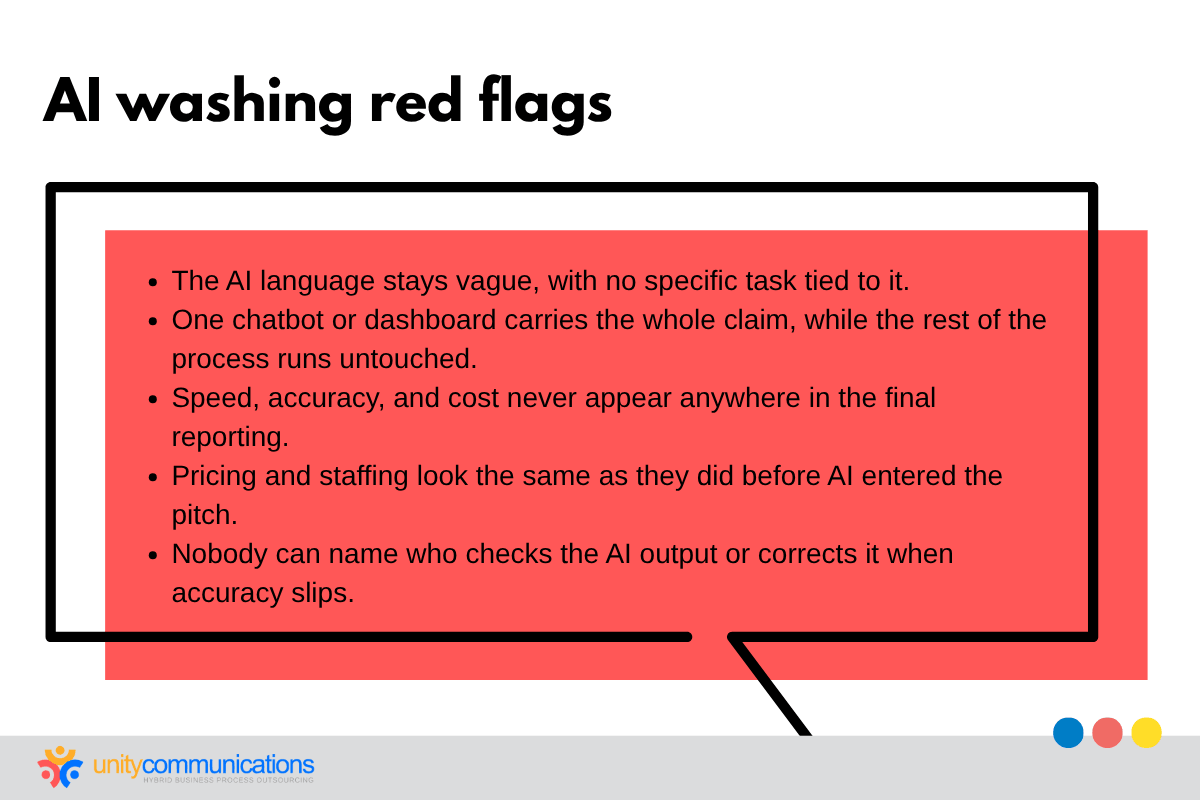 AI washing red flags
