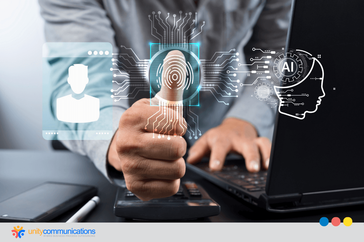 How does call center AI work when a BPO runs the operation