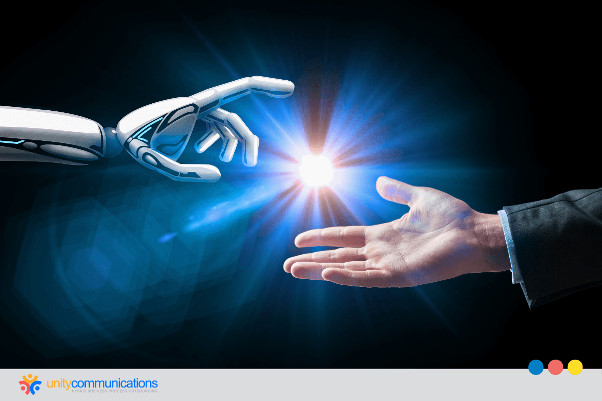 What is an AI-to-human handoff